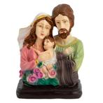 Beeld van Maria en Jozef met Kindje Jezus - Handgeschilderd, Nieuw, Verzenden