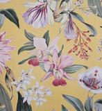 Floraal weefsel met selectie van Orchideeën - 300x280cm -, Antiek en Kunst