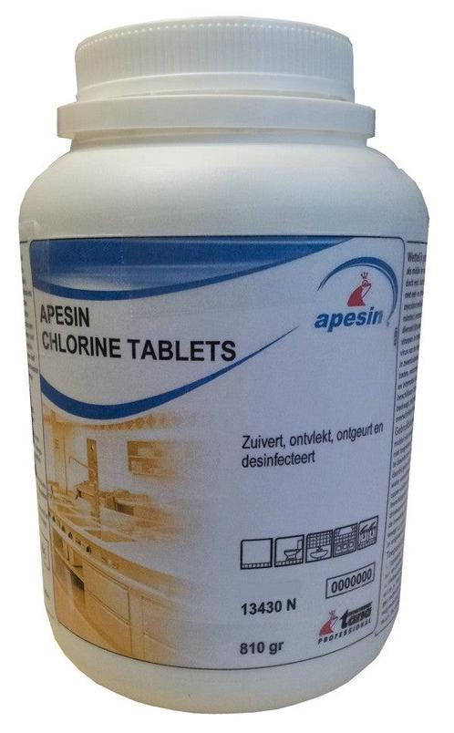 Tana Apesin chloortabletten - pot 300 stuks, Huis en Inrichting, Schoonmaakartikelen, Verzenden