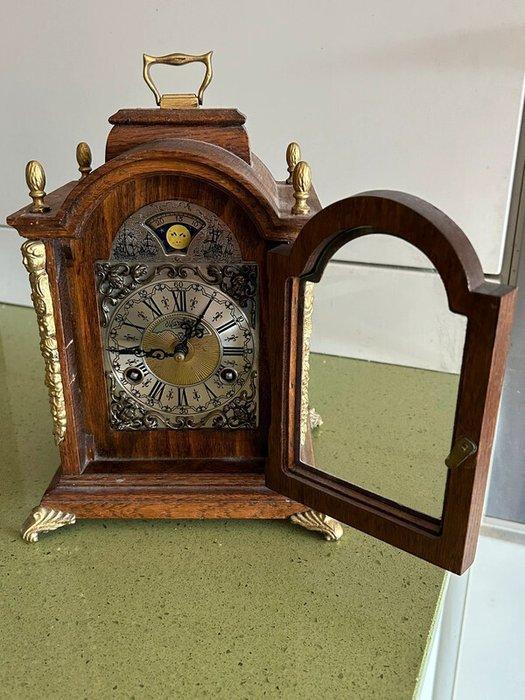 Pendule - Warmink - Hout, Messing - 1970-1980, Antiek en Kunst, Antiek | Klokken