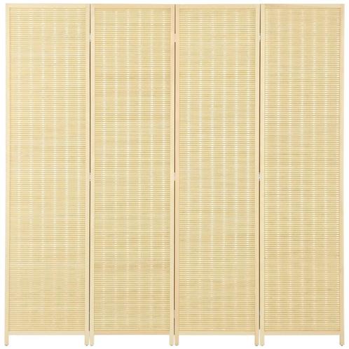 TRUUSK Paravent 4-delig 180 X 180 Cm Kamerscherm Scheidingsw, Huis en Inrichting, Woonaccessoires | Kamerschermen, Nieuw, Verzenden