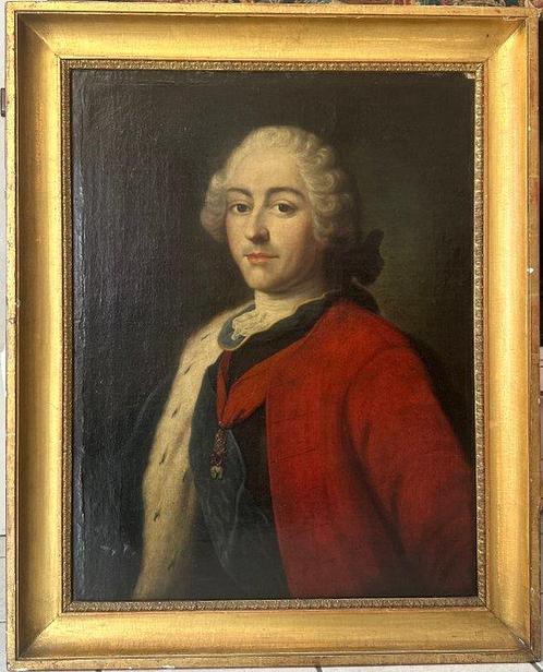 Europese school (XVII) - Porträt eines edlen Mannes, Antiek en Kunst, Kunst | Schilderijen | Klassiek
