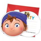 Noddy Uitnodigingen 6st, Hobby en Vrije tijd, Verzenden, Nieuw