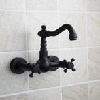 Klassieke nostalgische gewreven olie bronzen badkraan muurbe, Doe-het-zelf en Verbouw, Sanitair, Verzenden, Nieuw