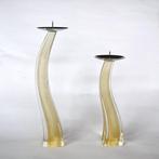 Giuliano Tosi (1942) - Kaarsenhouder (2) - Glas