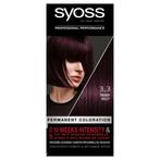 Syoss Salonplex 3-3 Trendy Violet Permanente Haarkleuring, Nieuw, Verzenden