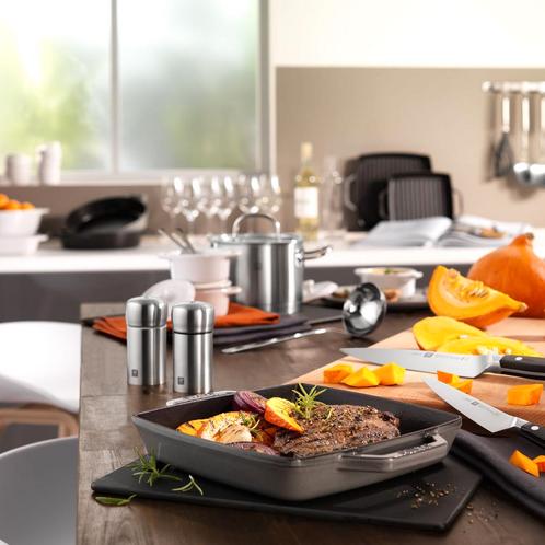GGM Gastro | STAUB | GRILL PANS - Grillpan - 280x280mm - |, Huis en Inrichting, Keuken | Potten en Pannen, Verzenden