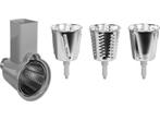 SMEG SMSG01 - Snijder & Rasperset voor SMEG Keukenmachine, Verzenden, Zo goed als nieuw