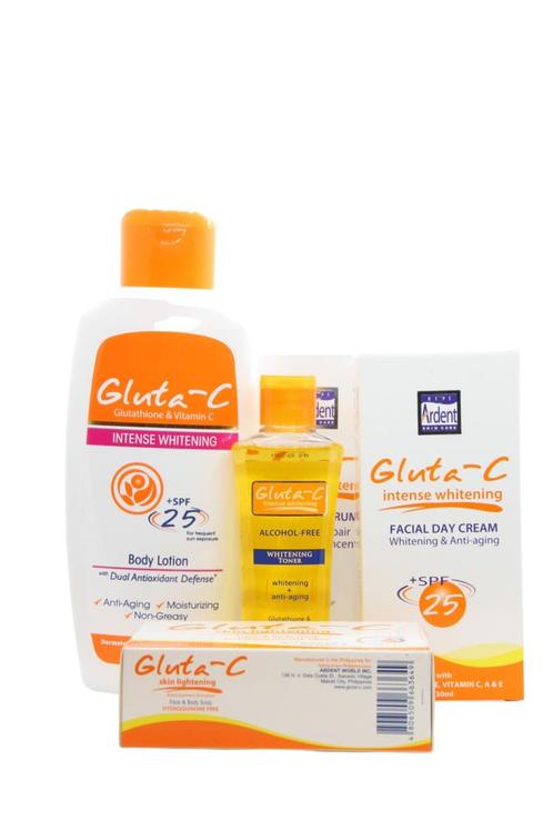 Gluta-C Voordeelpakket Groot, 5 items, Sieraden, Tassen en Uiterlijk, Beautycases, Ophalen of Verzenden
