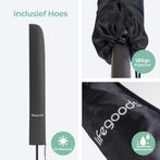 2dekans | LifeGoods Parasol - 270x180cm - 30° Kantelbaar -, Ophalen of Verzenden, Zo goed als nieuw