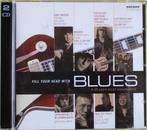 cd - Various - Fill Your Head With Blues, Zo goed als nieuw, Verzenden