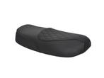 Buddyseat/ zadel zwart ruit RSO