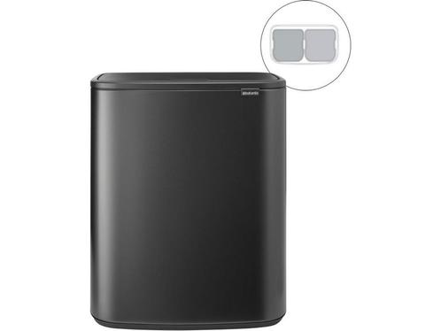 Brabantia Bo Touch Bin Prullenbak - 2 x 30 liter -, Huis en Inrichting, Woonaccessoires | Overige, Zo goed als nieuw, Verzenden
