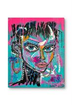 Wigulins Art (1971) - Pink Expression - Basquiats Style -