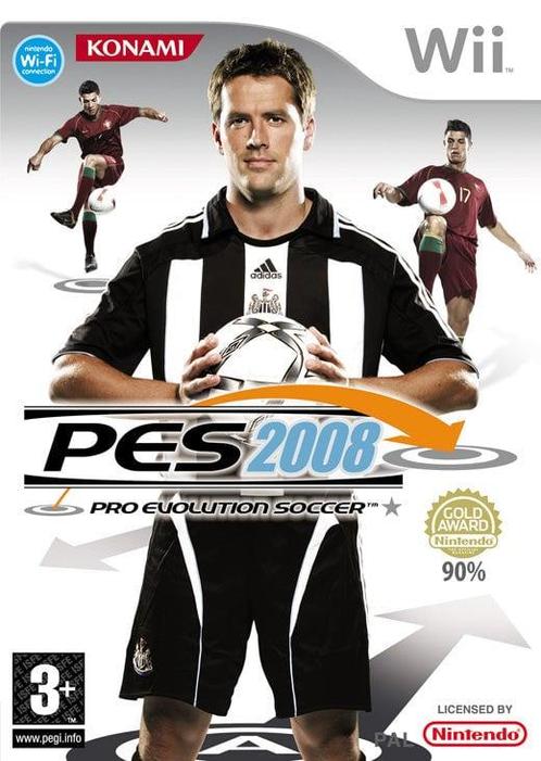 Pro Evolution Soccer 2008 (Wii Games) (Nintendo Wii), Spelcomputers en Games, Games | Nintendo Wii, Zo goed als nieuw, Ophalen of Verzenden