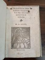 Horatio; Lodovico Dolce - La poetica dHoratio tradotta per