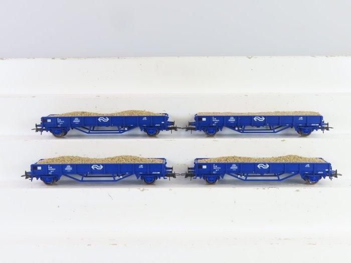 Roco H0 - o.a. 67028 - Modeltrein goederenwagon (4) - 4x, Hobby en Vrije tijd, Modeltreinen | H0