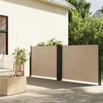 vidaXL Windscherm uittrekbaar 120x600 cm beige, Verzenden, Nieuw