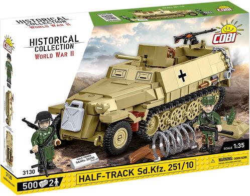 COBI 3130 Half-Track Sd.Kfz. 251/10 (Leger bouwsets), Kinderen en Baby's, Speelgoed | Bouwstenen, Nieuw, Verzenden