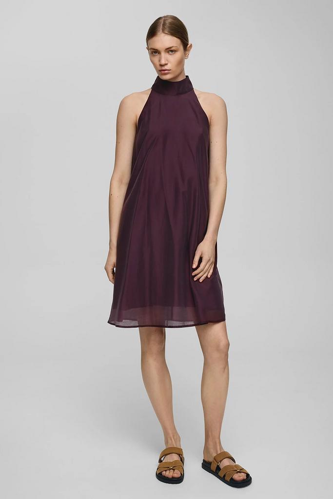 -50% Moss Copenhagen  Moss Copenhagen 19109 alithea faustina, Kleding | Dames, Jurken, Paars, Nieuw, Verzenden