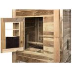 Houten Kippenhok Hooiberg Ties XXL - VOLDUX, Dieren en Toebehoren, Pluimvee | Toebehoren, Verzenden, Nieuw