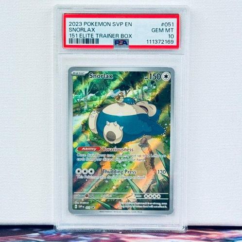 Pokémon Graded card - Snorlax #051 - Pokémon - PSA 10, Hobby en Vrije tijd, Verzamelkaartspellen | Pokémon