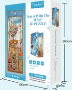 Tone-cheer Book Nook Travel with the Wind DIY Modelbouw K..., Verzenden, Nieuw