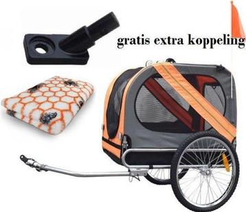 hondenfietskar - Fietskar - hondenkar - Incl. vedbed beschikbaar voor biedingen