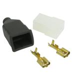 AMP-Faston 2-pins stekker, Ophalen of Verzenden, Nieuw