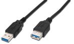 USB 3.0 verlengkabel 5 meter zwart, Muziek en Instrumenten, Kabels en Stekkers, Nieuw, Ophalen of Verzenden