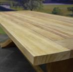 Geneva old dining tuintafel 240x100xH77,5 cm teak, Ophalen of Verzenden, Nieuw, Teakhout