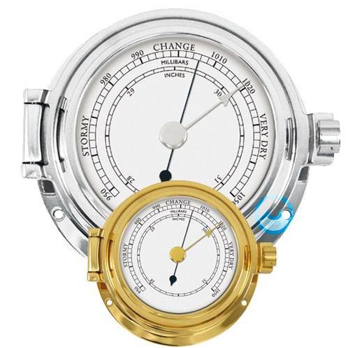 Talamex Barometer Serie 115 Massief gepolijst-Massief verchr, Watersport en Boten, Accessoires en Onderhoud, Nieuw, Ophalen of Verzenden