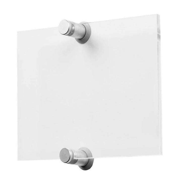 Deurbord | ELITE | RVS/Plexiglas | A5-Formaat | Incl., Zakelijke goederen, Horeca | Keukenapparatuur, Nieuw in verpakking, Verzenden