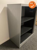 Roldeurkast - Ahrend - 110x80x45cm - Zilvergrijs met zilverg, Werkplek, Ophalen of Verzenden, Gebruikt, Kast