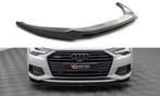 Voorspoiler V.3 Audi A6 C8 Maxton Glans Zwart, Ophalen of Verzenden, Nieuw