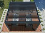 Aluminium Pergola Premium met Lamellen 400 x 400 cm, Nieuw