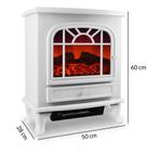 Elektrische haard-met-open-haard-vlameffect-2000W, Huis en Inrichting, Kachels, Verzenden, Nieuw