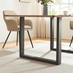 Stalen onderstel Makers set van 2 tafelpoot 72x80 cm zwart [, Verzenden, Nieuw