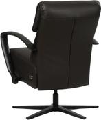 leren industriële relaxfauteuil - zithoogte hoog -  ( leer), Huis en Inrichting, Fauteuils, Nieuw, Ophalen of Verzenden, 50 tot 75 cm