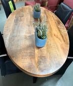 Nieuw! OVALE en RONDE tafels goedkoopste van Nederland, 200 cm of meer, Nieuw, Eikenhout, 100 tot 150 cm