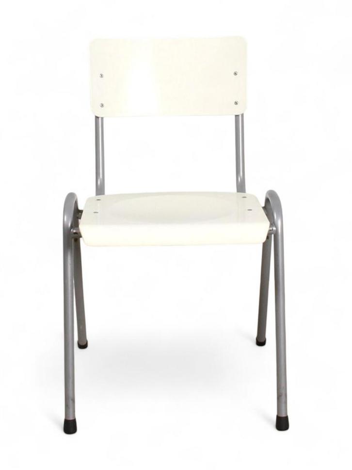 De Valk model 3392 kantinestoel, alu-wit, Huis en Inrichting, Stoelen, Nieuw, Ophalen of Verzenden
