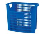 Inzamelkorf geperforeerd 32 liter blauw met inwerp opening -, Huis en Inrichting, Woonaccessoires | Prullenbakken, Ophalen of Verzenden