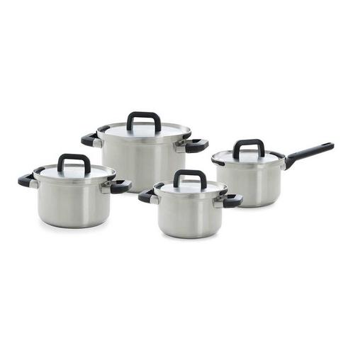 BK Flow Cool Kookpannenset - 4 Delig - RVS, Huis en Inrichting, Keuken | Potten en Pannen, Verzenden
