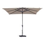 -33% Madison Syros luxe parasol 280x280cm | ecru, Tuin en Terras, Parasols, Ophalen of Verzenden, Nieuw, 2 tot 3 meter, Stokparasol