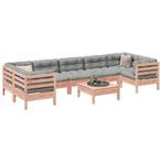 vidaXL 8-delige Loungeset met kussens massief douglas, Tuin en Terras, Tuinsets en Loungesets, Verzenden, Nieuw, Loungeset