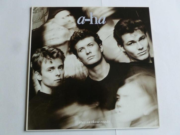 A-HA - Stay on these roads (Maxi Single), Cd's en Dvd's, Vinyl Singles, Zo goed als nieuw, Verzenden
