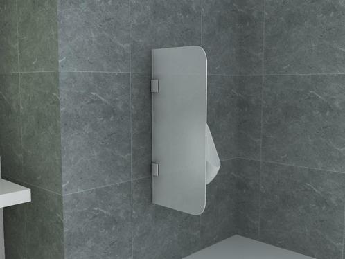 Urinoirscherm Schaamschot Aqua Splash Perry 40x90 cm, Doe-het-zelf en Verbouw, Sanitair, Ophalen of Verzenden