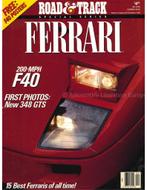 1990 ROAD AND TRACK MAGAZINE JANUARI ENGELS, Nieuw, Author