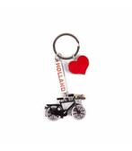 Sleutelhanger met Bedels Hartje Fiets Holland, Ophalen of Verzenden, Nieuw