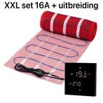 XXL elektrische vloerverwarming  16A 50 m², Doe-het-zelf en Verbouw, Verwarming en Radiatoren, Ophalen of Verzenden, Nieuw